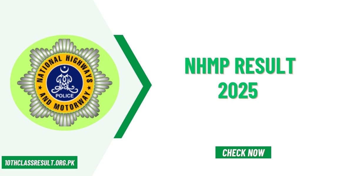 NHMP Result 2025 @nhmp.gov.pk